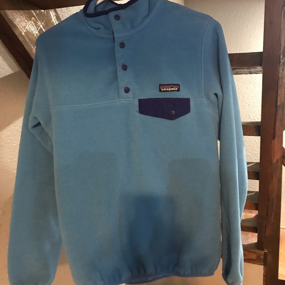 Patagonia Synchilla Snap T fleece pullover small